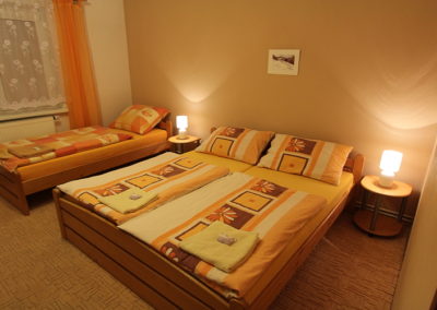Apartmán - ložnice