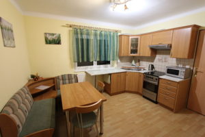 Apartmán - kuchyně