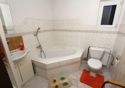 Apartmán - koupelna s WC